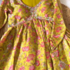 yellow color handwork kediya set with dupatta - Image 3