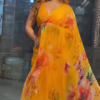 Shiffon Printed Saree - Image 3