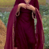 Meesho Designer Partywear Velvet Suit  Bollywood style velvet suit - Image 6