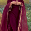 Meesho Designer Partywear Velvet Suit  Bollywood style velvet suit