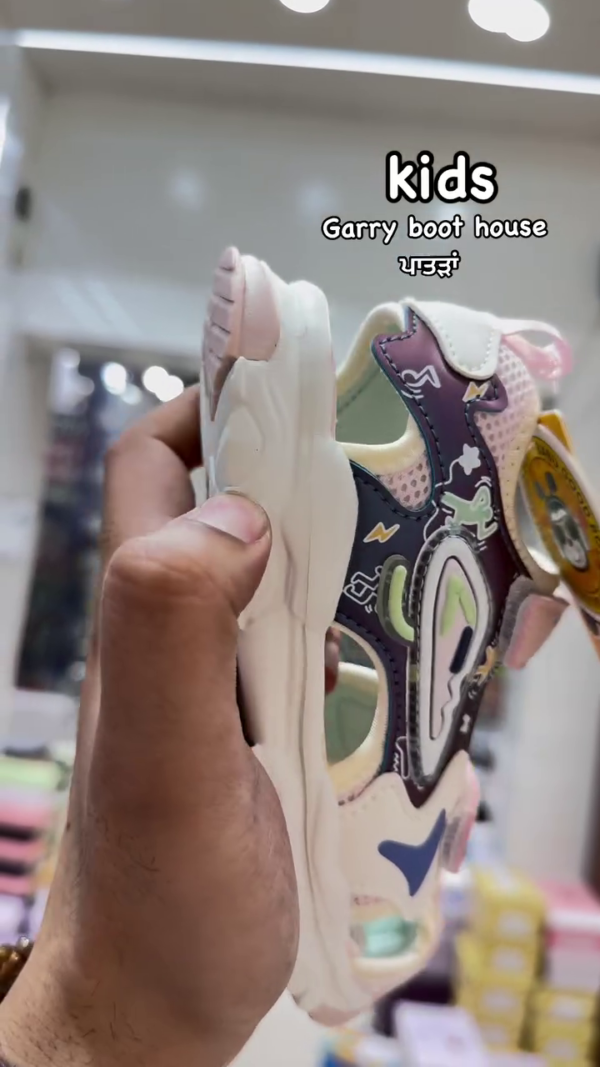 Soft Casual Open-Toe Kids Beach & Outdoor Sandals, Summer - Image 8