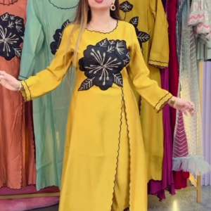 Designer suit with beautiful work