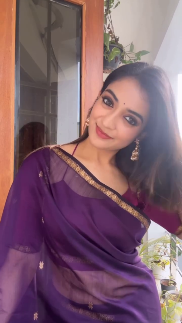 Ready to Wear Soft Banarasi Silk Saree - Image 5