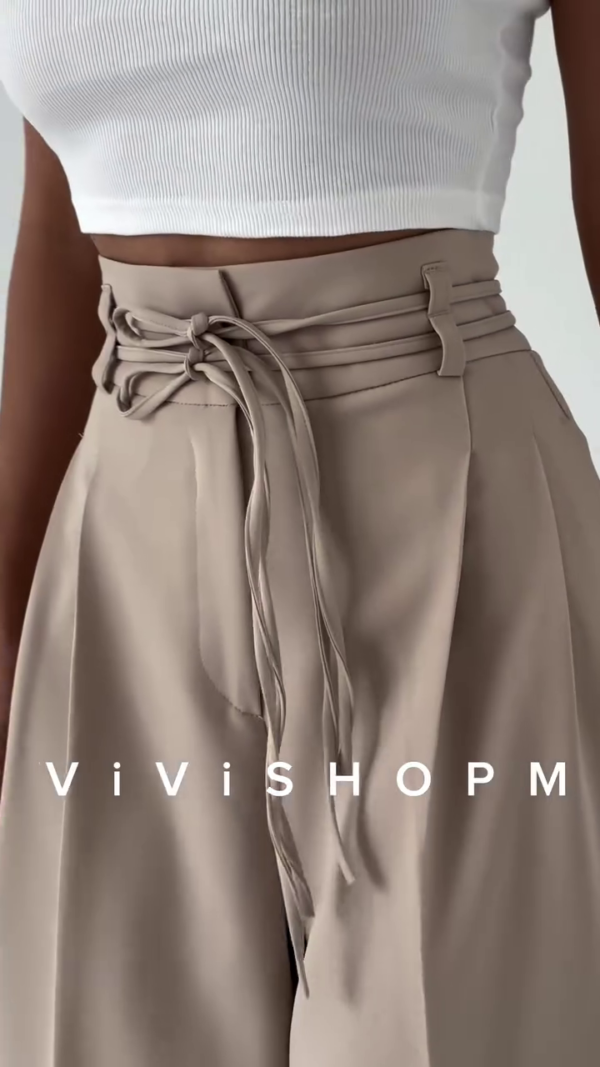 Stretchable Flared Pants for Women - Image 3