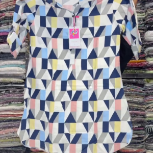 Multicolor western  Co-ords Set dress for women
