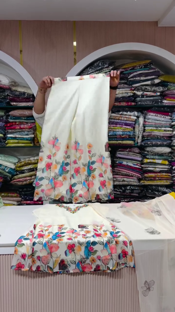 Launching Our New Dola Silk Handworked Suit Sets - Image 6