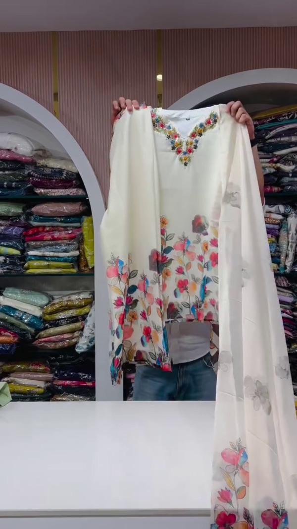Launching Our New Dola Silk Handworked Suit Sets