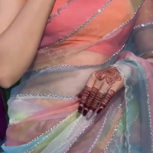 Dreamy Pastel Organza Saree – Soft, Premium & Party Perfect