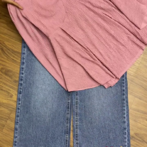 Trendy Pink Top & Denim Combo – Perfect Summer Look