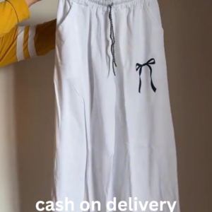 White Casual Trousers – Comfort Meets Style