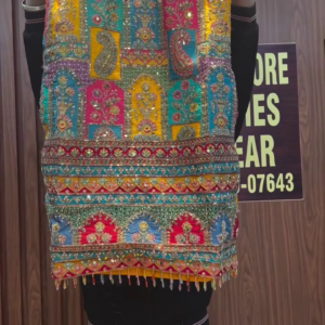 Multicolor Heavy Embroidered Designer Kurti